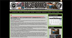 Desktop Screenshot of bolsjefabrikken.com